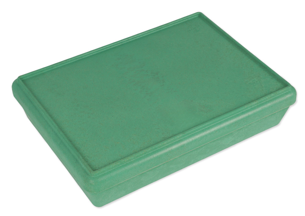 Stapellåda med lock, tillverkad av RE-Wood