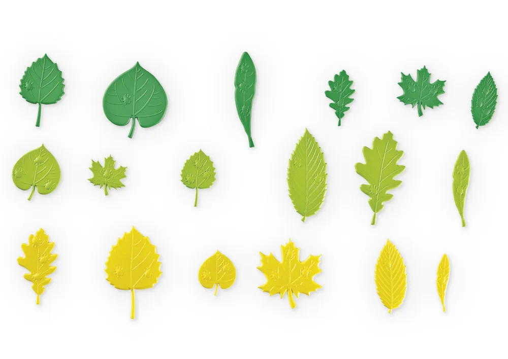 Beginnen rekenen met senso-bladeren, 46-delig