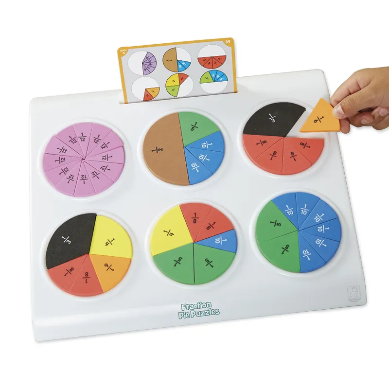 Lernspiel "Bruchrechnen-Puzzle", 116-tlg.