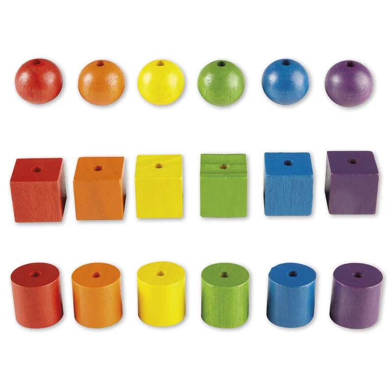 Perlen-Fädelspiel, 130-tlg.