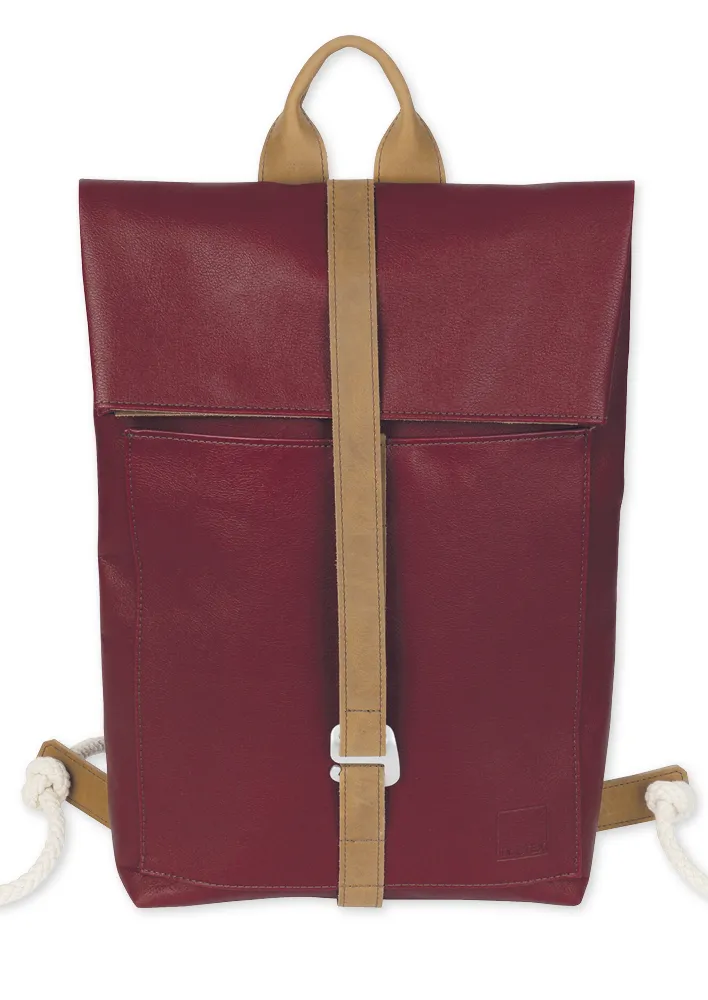 TimeTEX Lehrer-Rucksack "Sacci Pure" aus Apfelleder