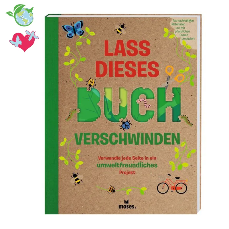 Buch "Lass dieses Buch verschwinden", 64 Seiten