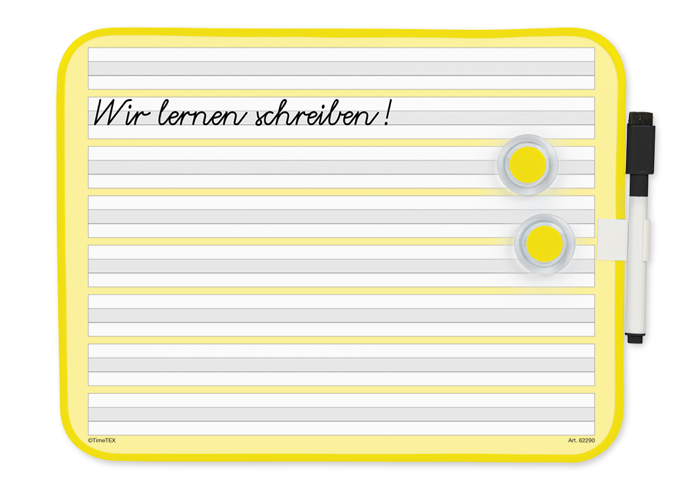 Klassensatz Prima-Colori Schreibübungs-Whiteboard, magnethaftend, 25 Stück in Box