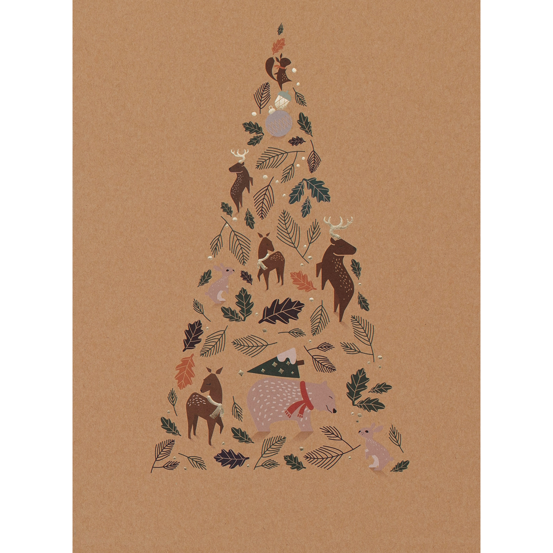 Kraftpapier-Block "Magic Christmas Paper" A4, 20 Blatt