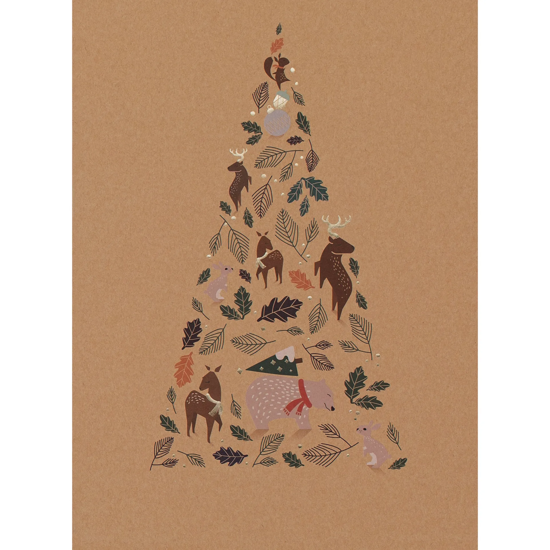 Kraftpapier-Block "Magic Christmas Paper" A4, 20 Blatt