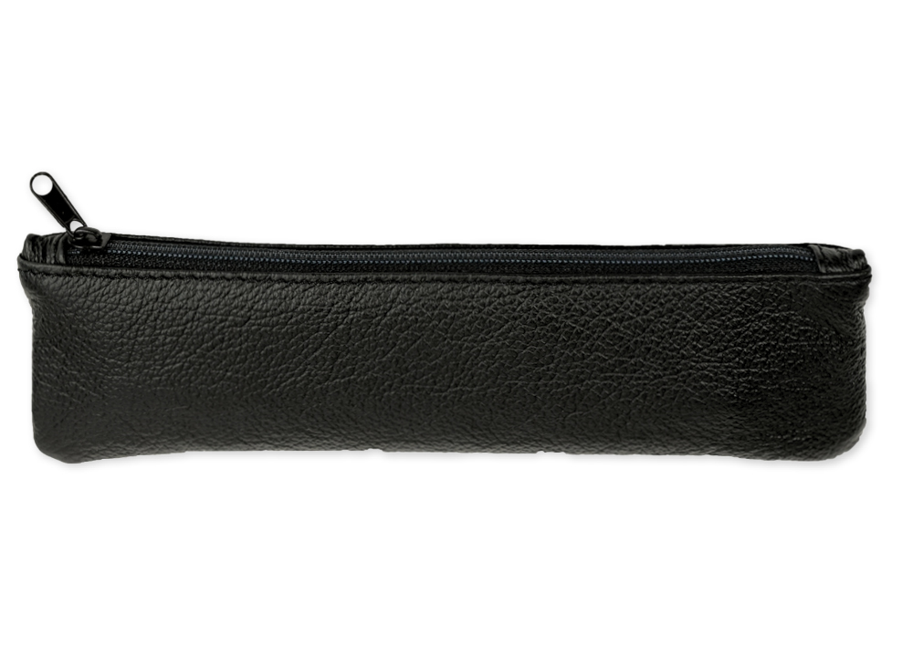 Hagemann Aufspann-Stiftmäppchen aus Leder, für A5 und A4