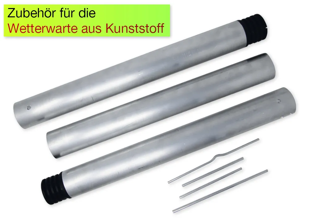 Wetterwarten-Ständer, Aluminium, 150 cm