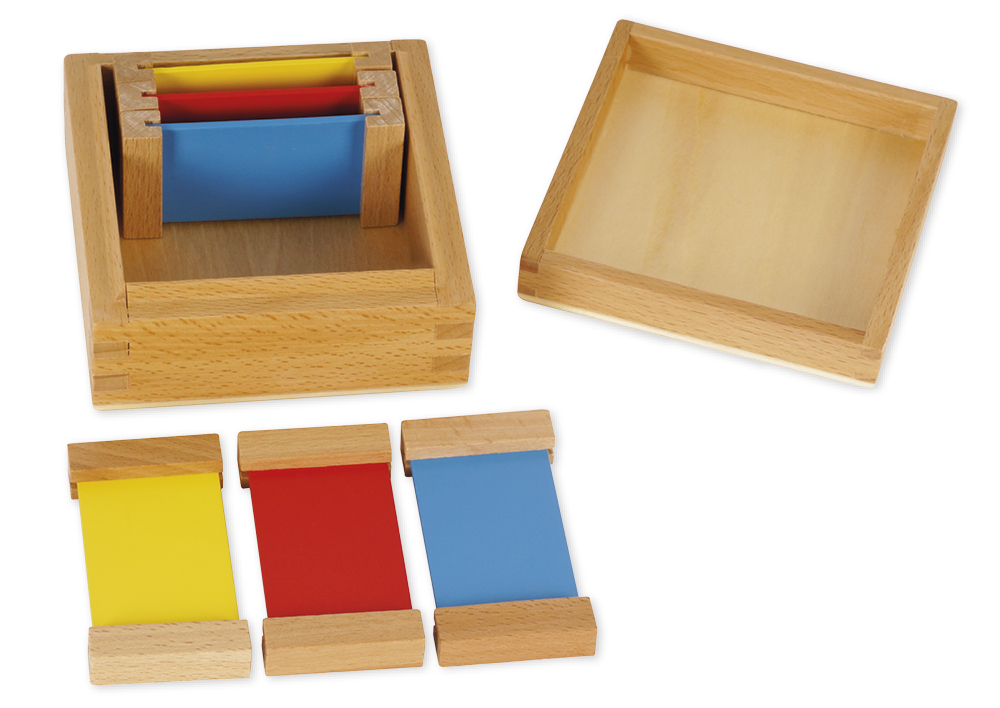 TimeTEX farve tabletter, sæt 1, 3 par "Montessori Premium"