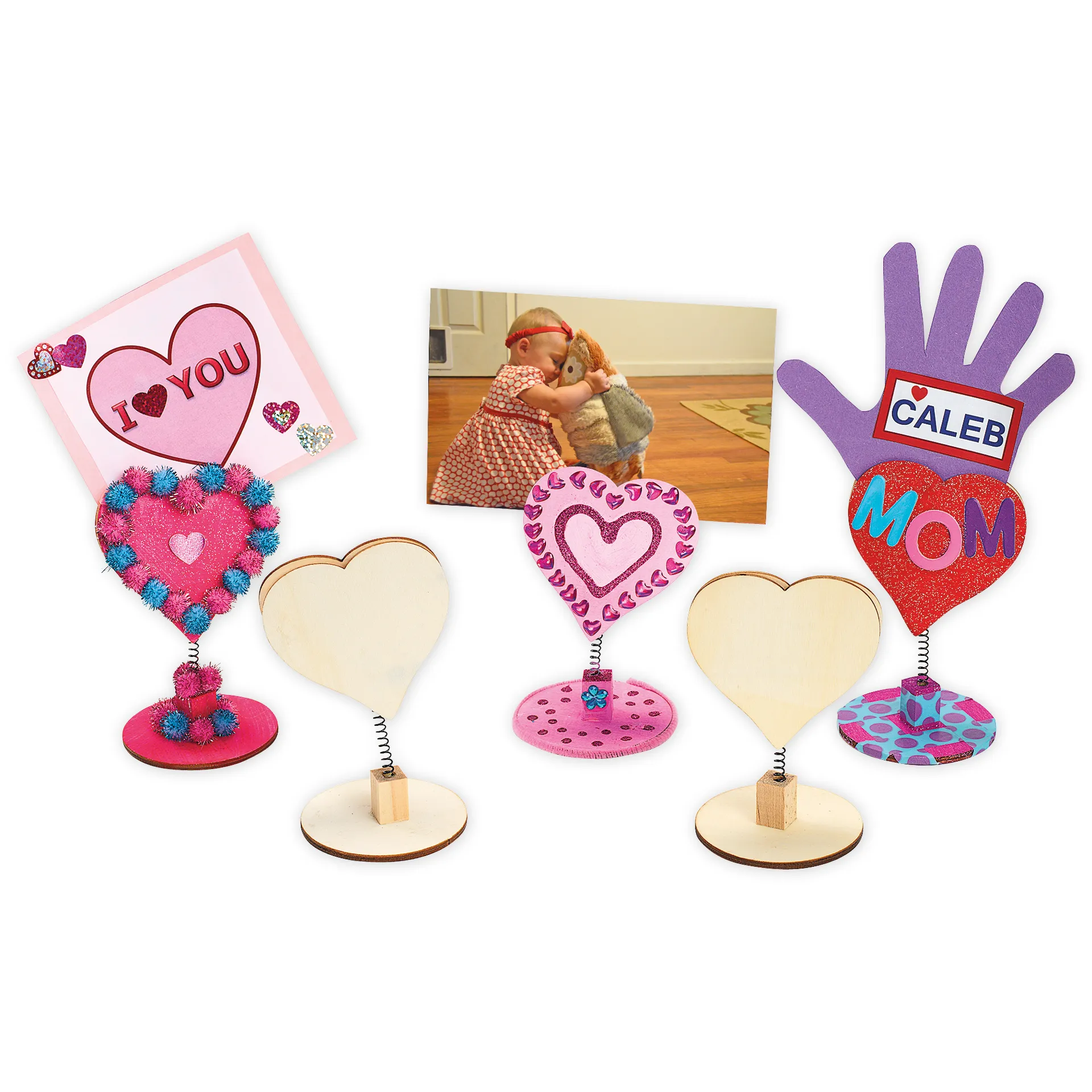 Herz-Notizhalter, 12 Stück