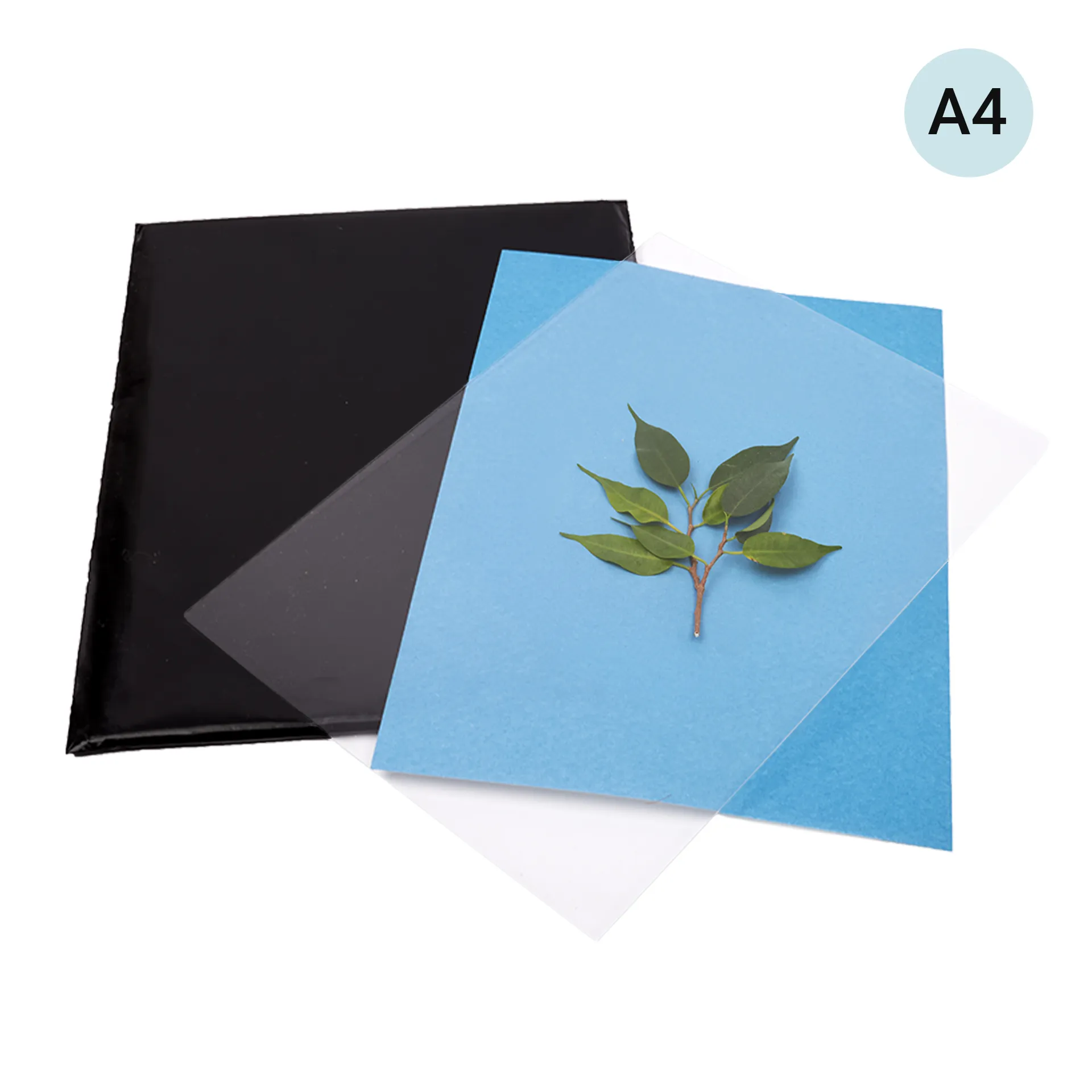 Foto-Solarpapier A4, mit Fixierscheibe, 20 Blatt