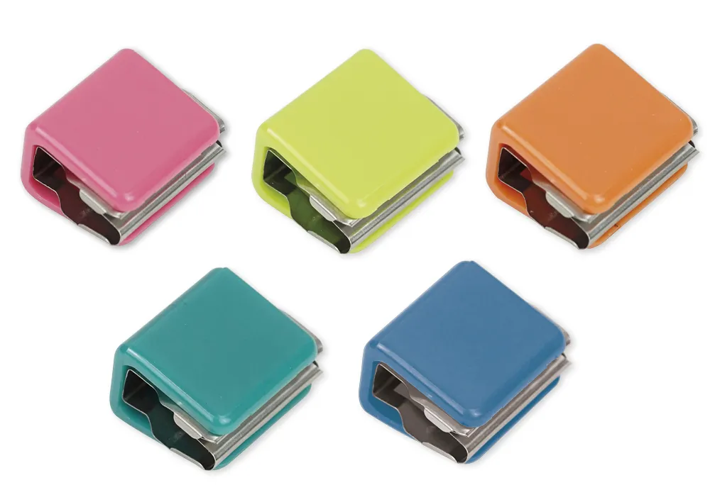 Set Papierstapel-Klammern XL, 5-tlg., opak