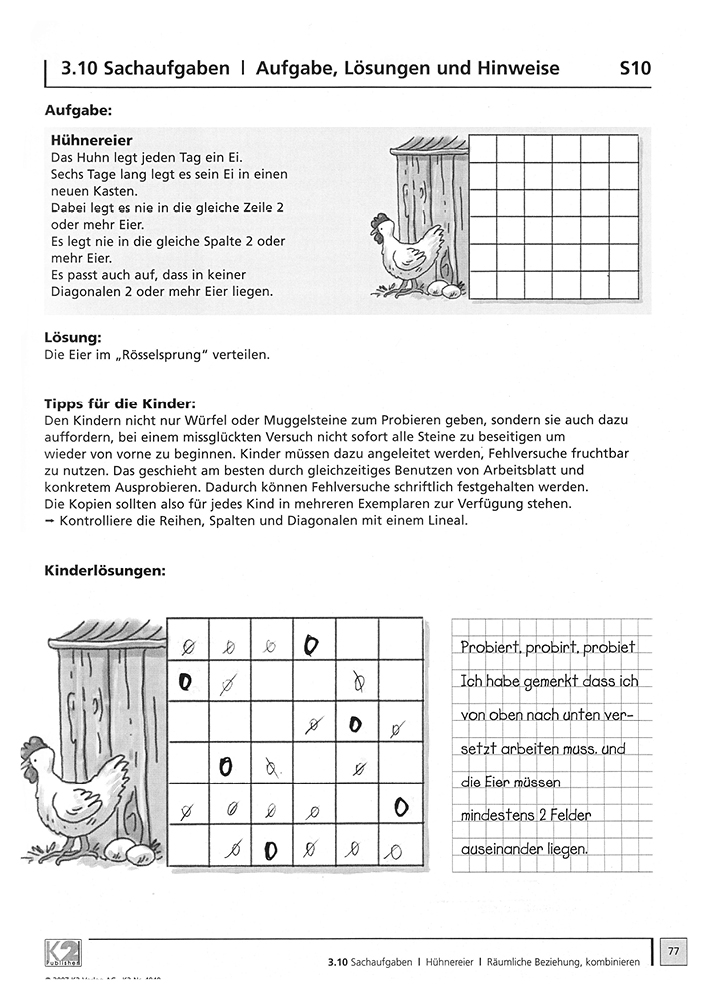 Knobeleien der Woche 1/2 in Einschlagmappe A4