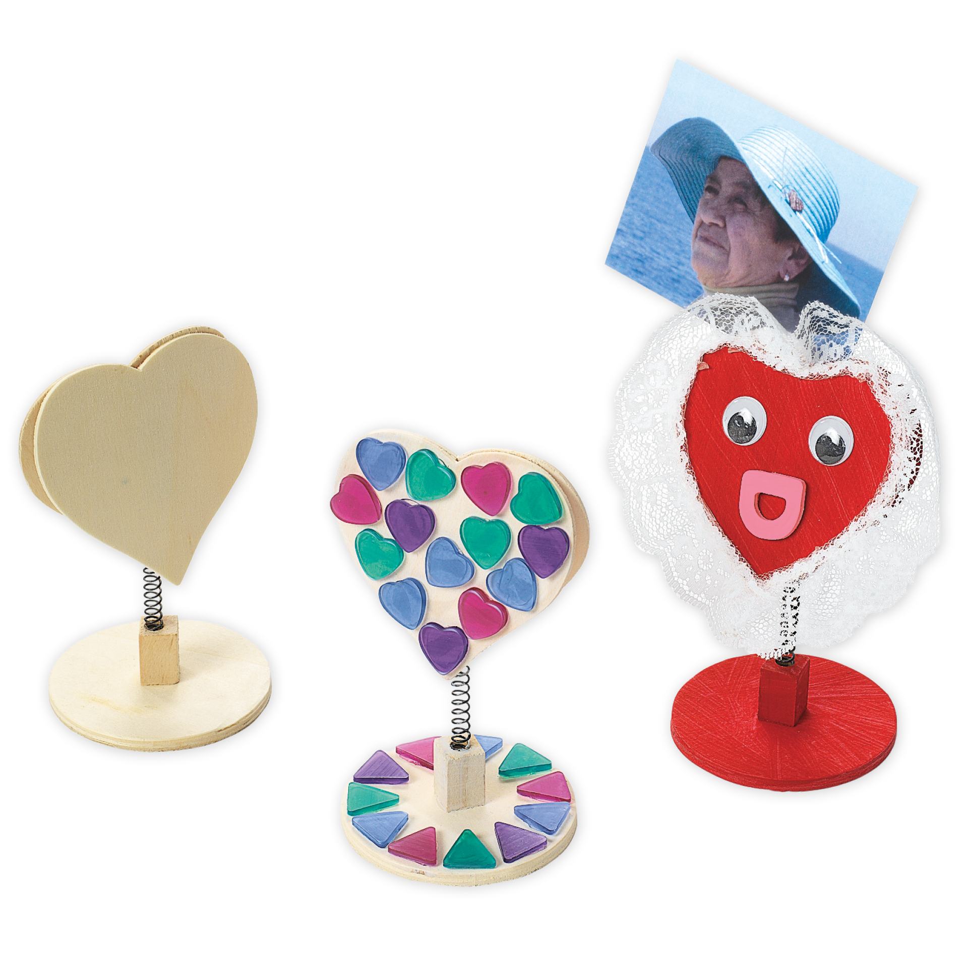Herz-Notizhalter, 12 Stück Herz-Notizhalter, 12 Stück
