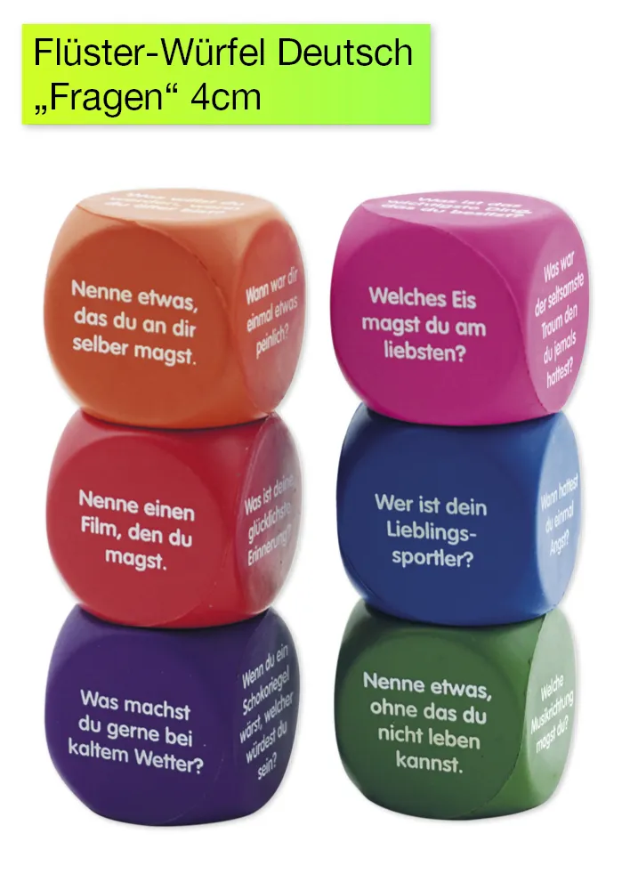 Würfel-Set "Deutsch", 41-tlg.