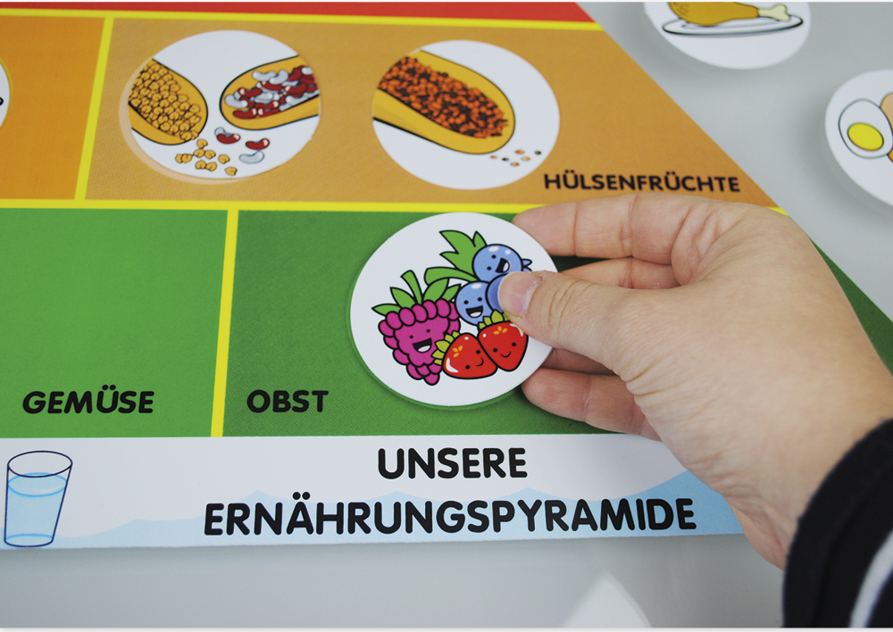 Ernährungs-Pyramide, 28-tlg.