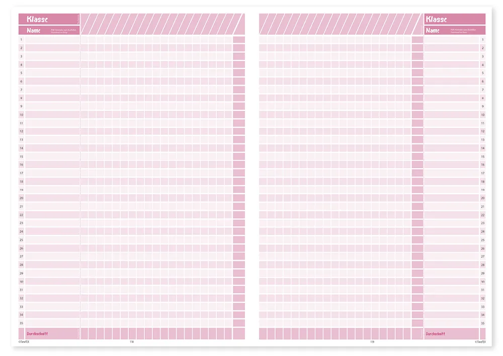 TimeTEX Design-Schulplaner A5-Plus 2026/2027, malve