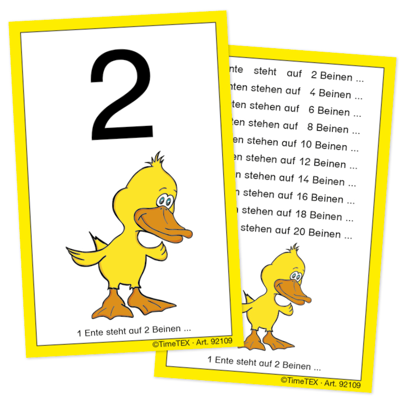 Kartenspiel "Kleines 1x1", 60-tlg., im Etui