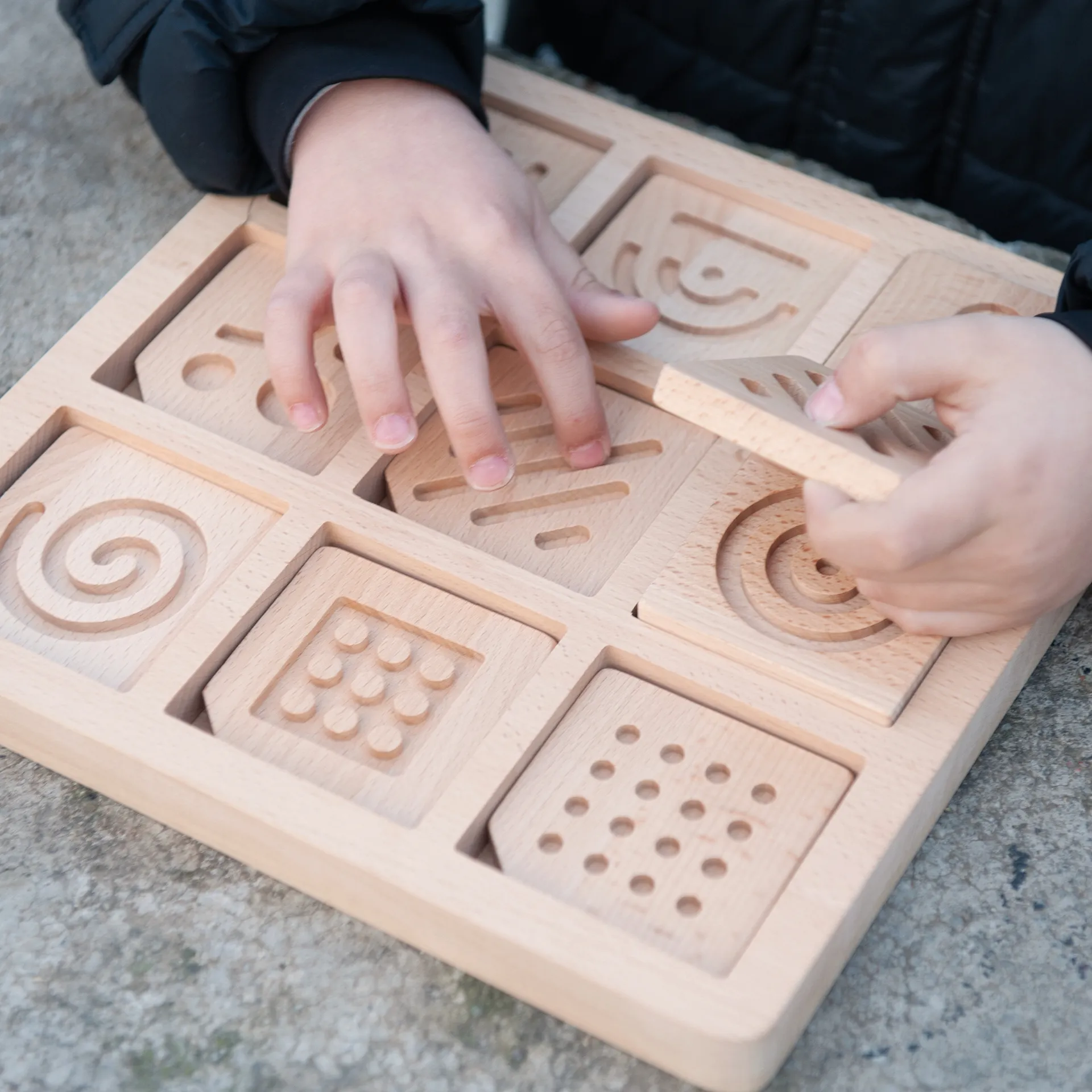 Tast-memospel "Puzzel", 20-delig