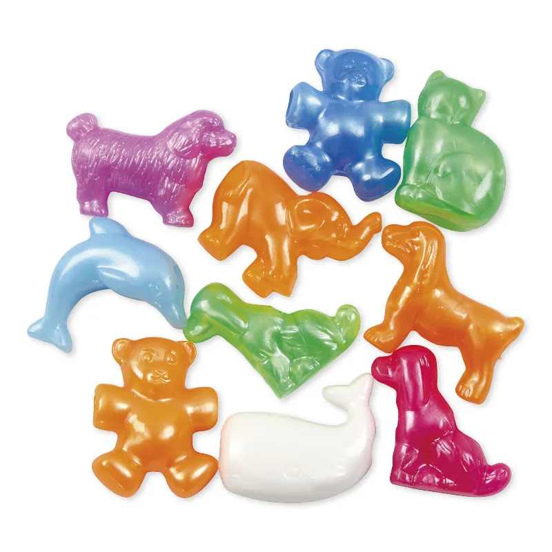 Kunststoff-Perlen "Tiere", 25 mm ø, ca. 220 Stück