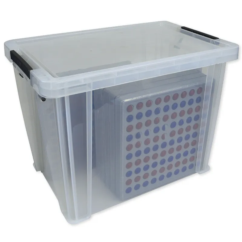 Klassensatz ABACO für 100-er Zahlenraum, rot-blau, 8-tlg., in Box