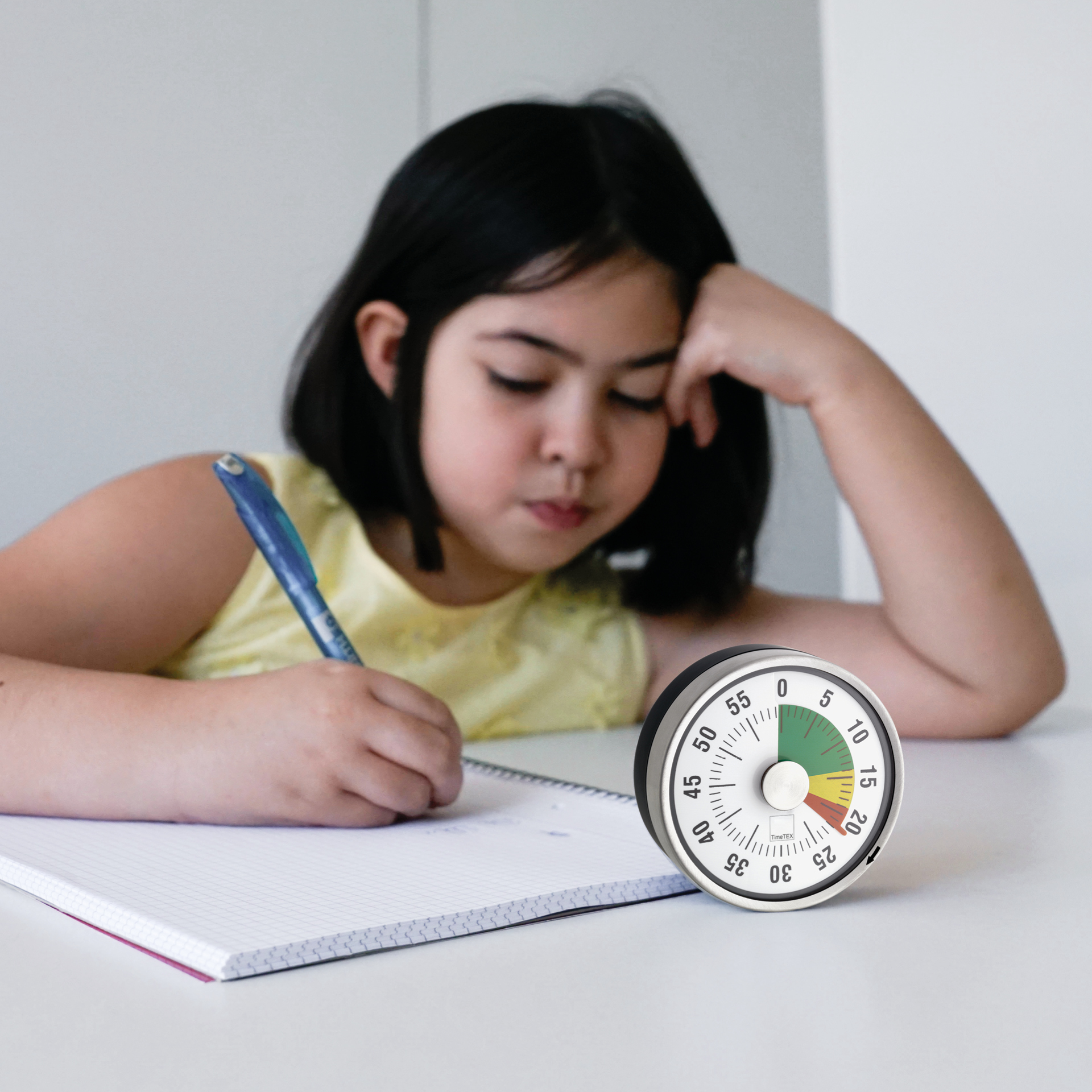 Zeitdauer-Uhr "Automatik" Compact mit Magnet und Ampelscheibe