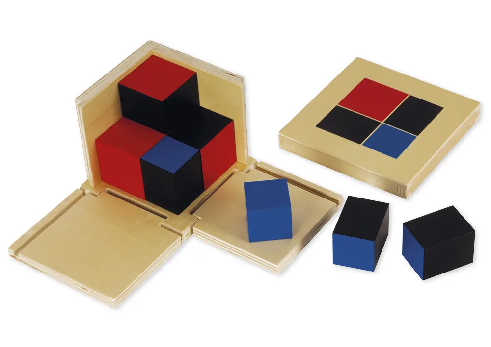 TimeTEX Binomischer Würfel "Montessori Premium"