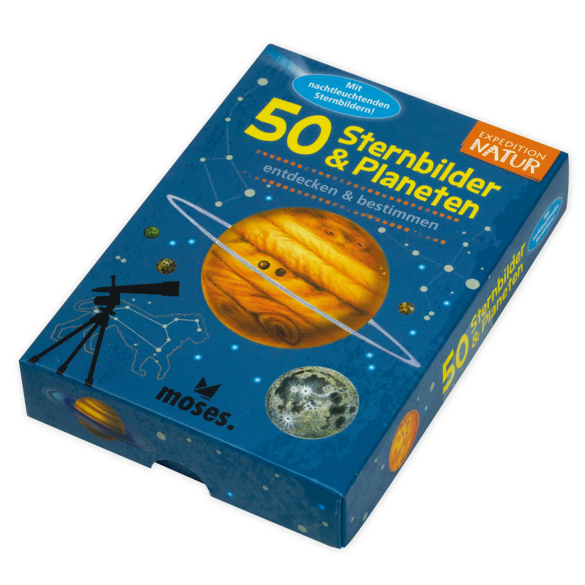 Karten-Set "50 Sternbilder & Planeten - entdecken und bestimmen"