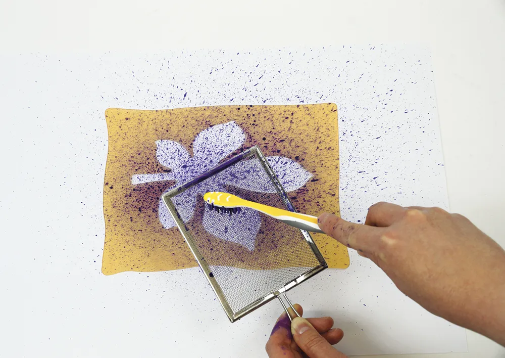 Spritzsieb aus Metall