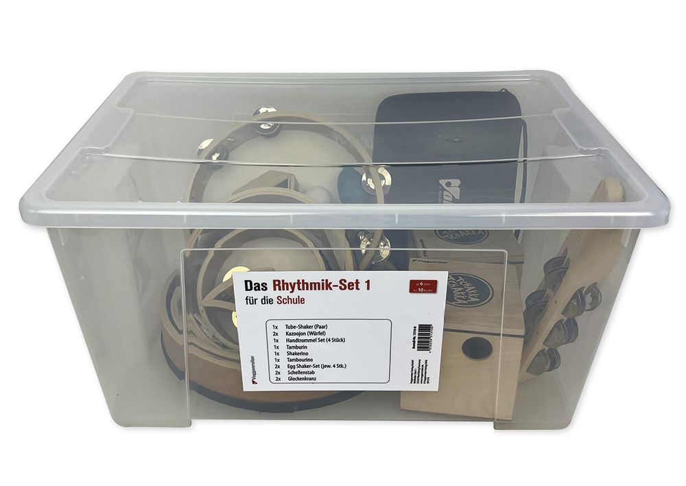 Rhythmik-Set für die Schule, 23-tlg.