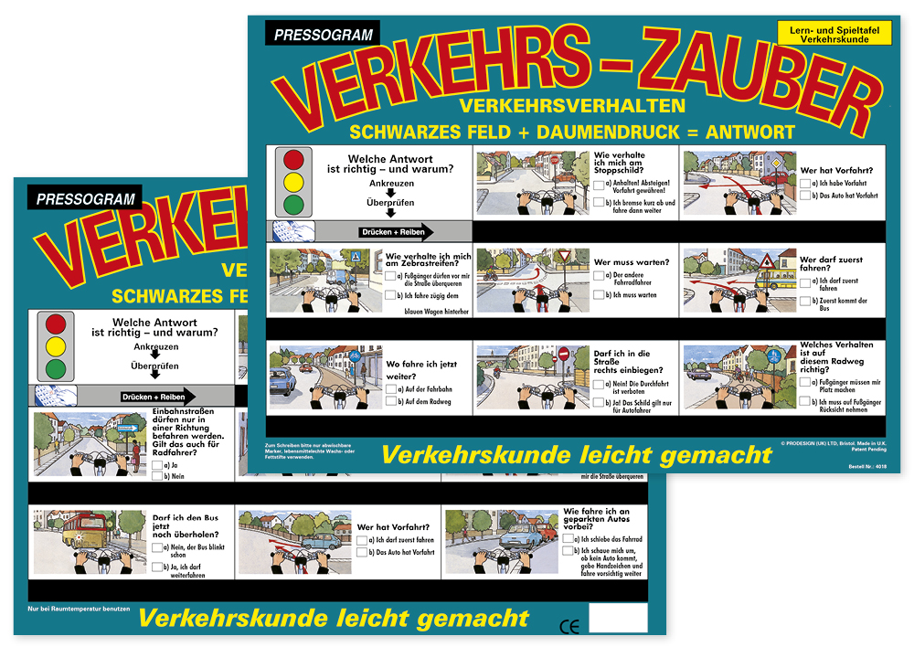TimeTEX Zaubertafel "Verkehrserziehung" Verhalten