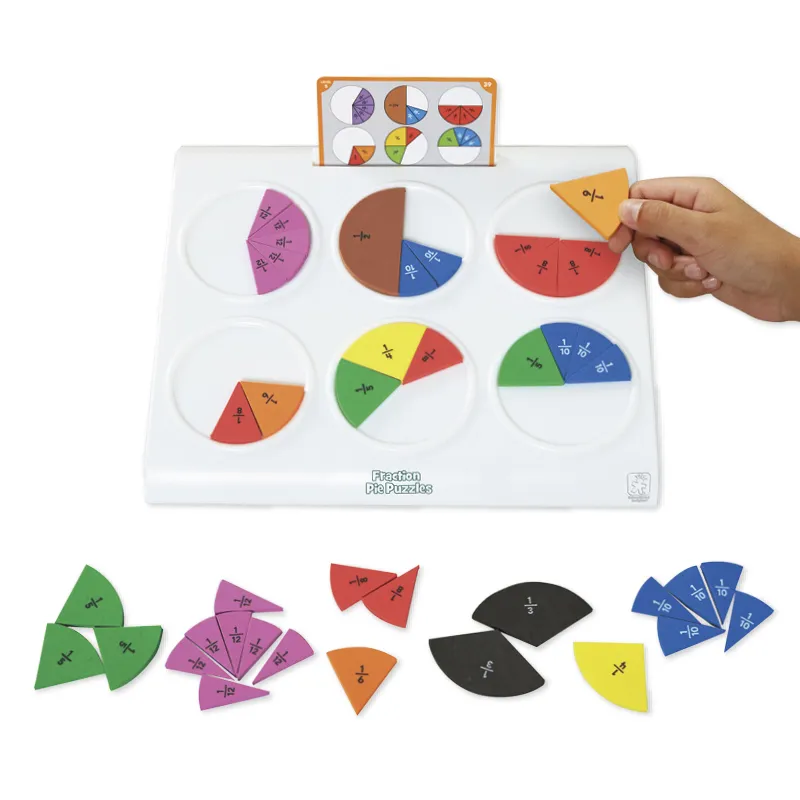 Lernspiel "Bruchrechnen-Puzzle", 116-tlg.