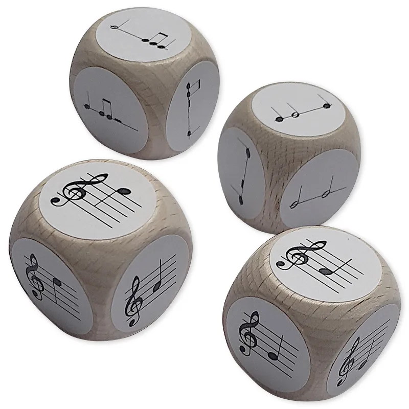 Set Würfel "Pentatonik", 4-tlg.