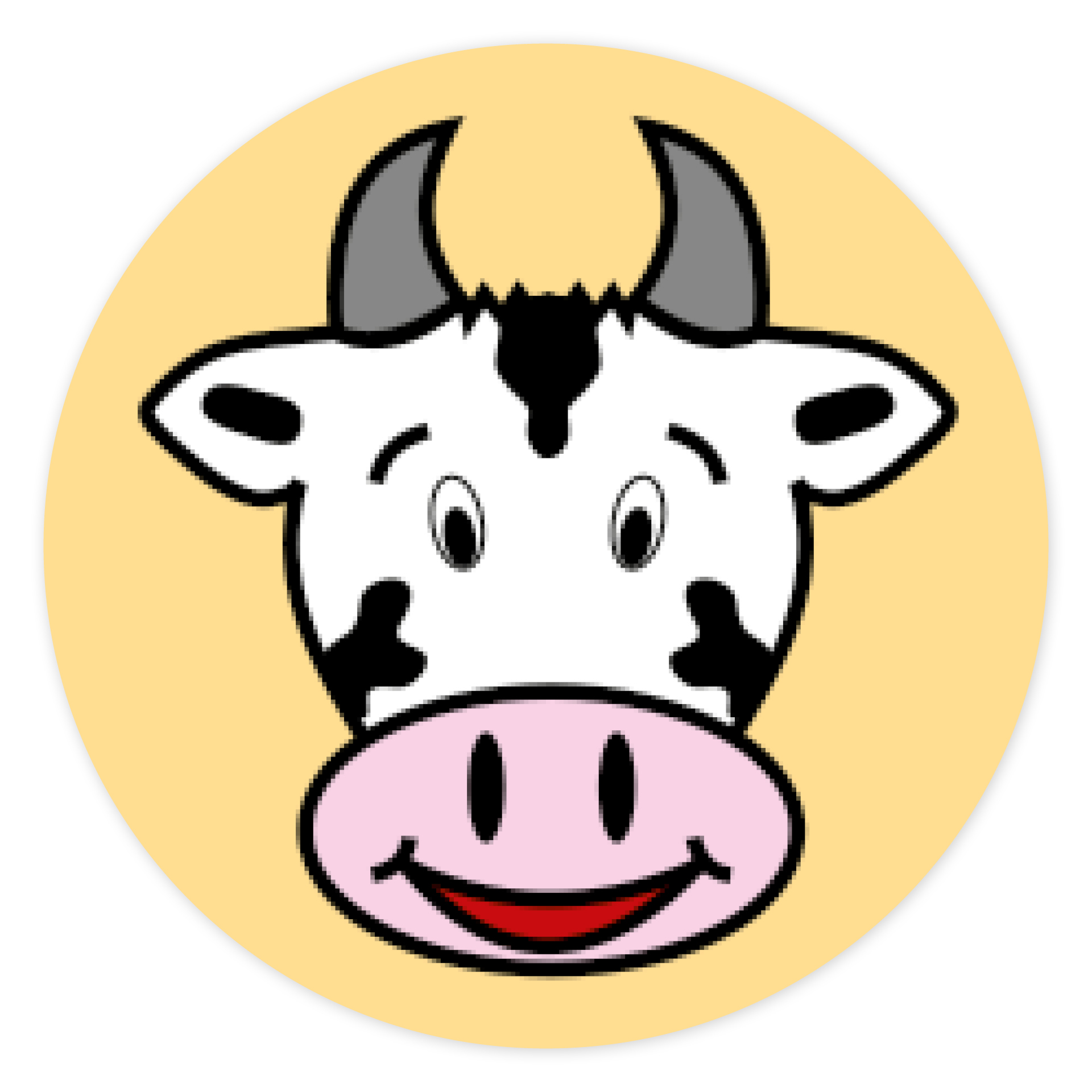 Magnetiska bitar set "Animal faces"