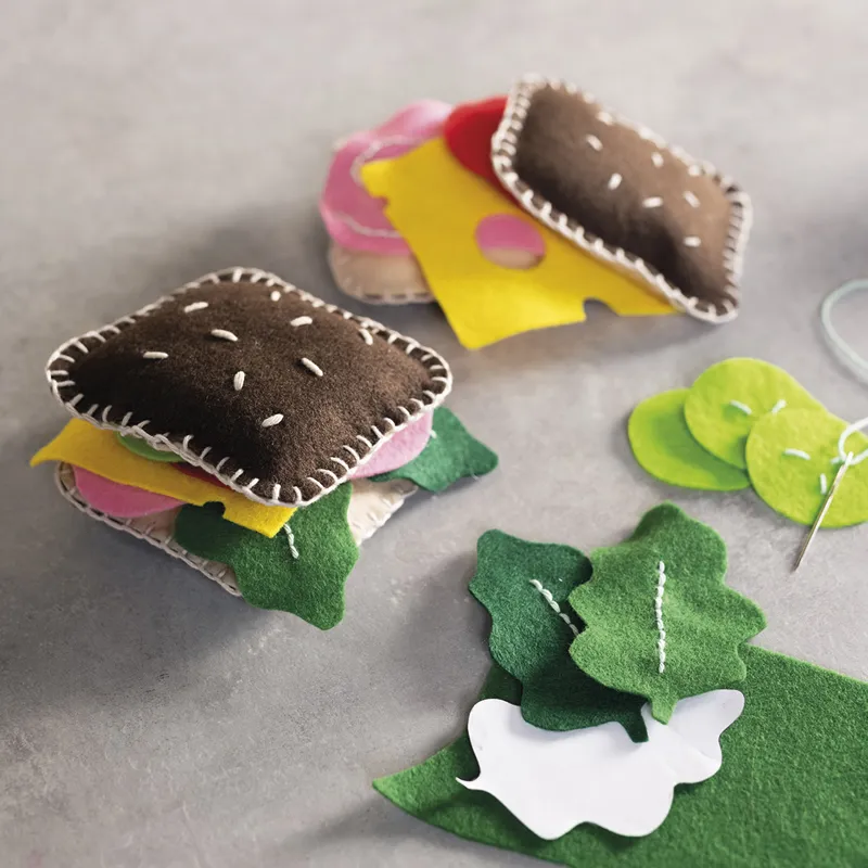 Filz-Platten 15 x 23 cm, 100 Stück