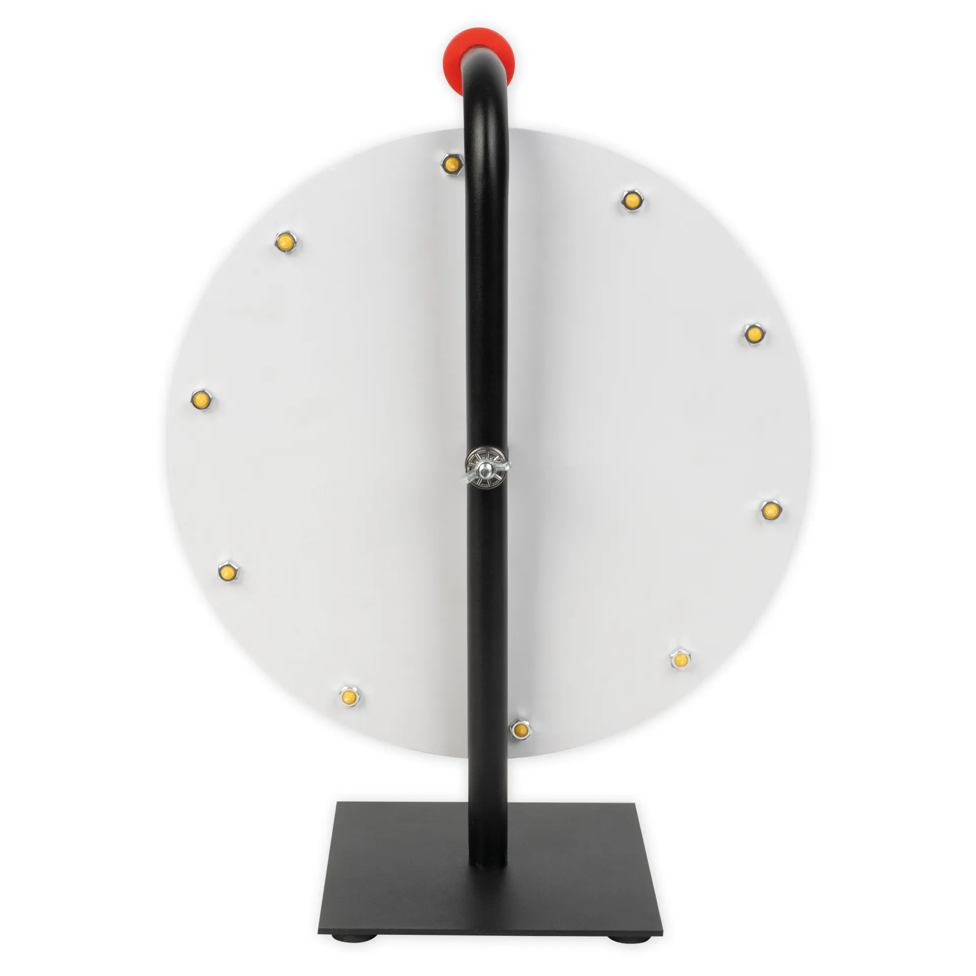 Rad van fortuin met metalen standaard, 30 cm ø