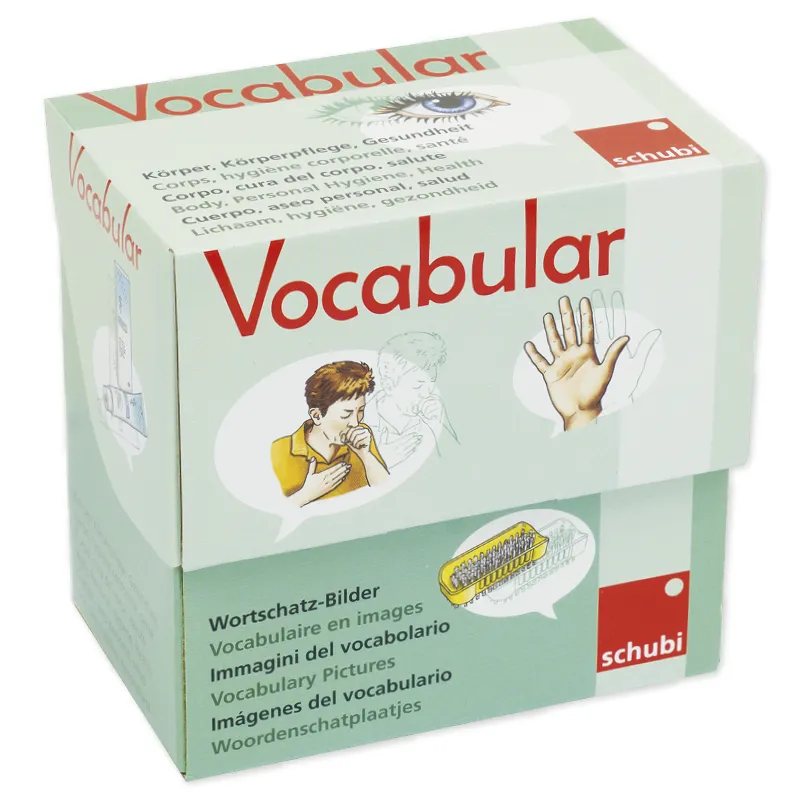 Bilderbox "Vocabular Körper, Körperflege, Gesundheit"