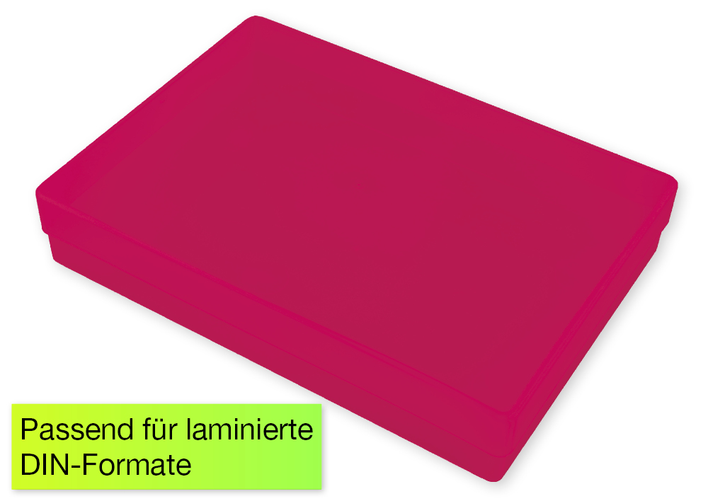 Plastlåda A4 färgad