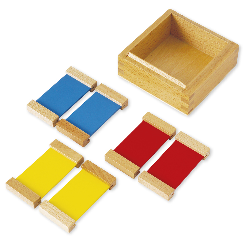 TimeTEX Farbtäfelchen, Satz 1, 3 Paare "Montessori Premium" TimeTEX Farbtäfelchen, Satz 1, 3 Paare "Montessori Premium"