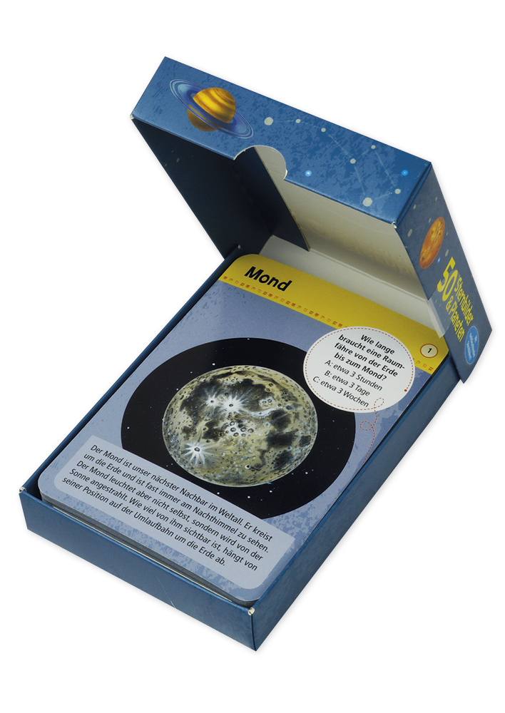 Karten-Set "50 Sternbilder & Planeten - entdecken und bestimmen"