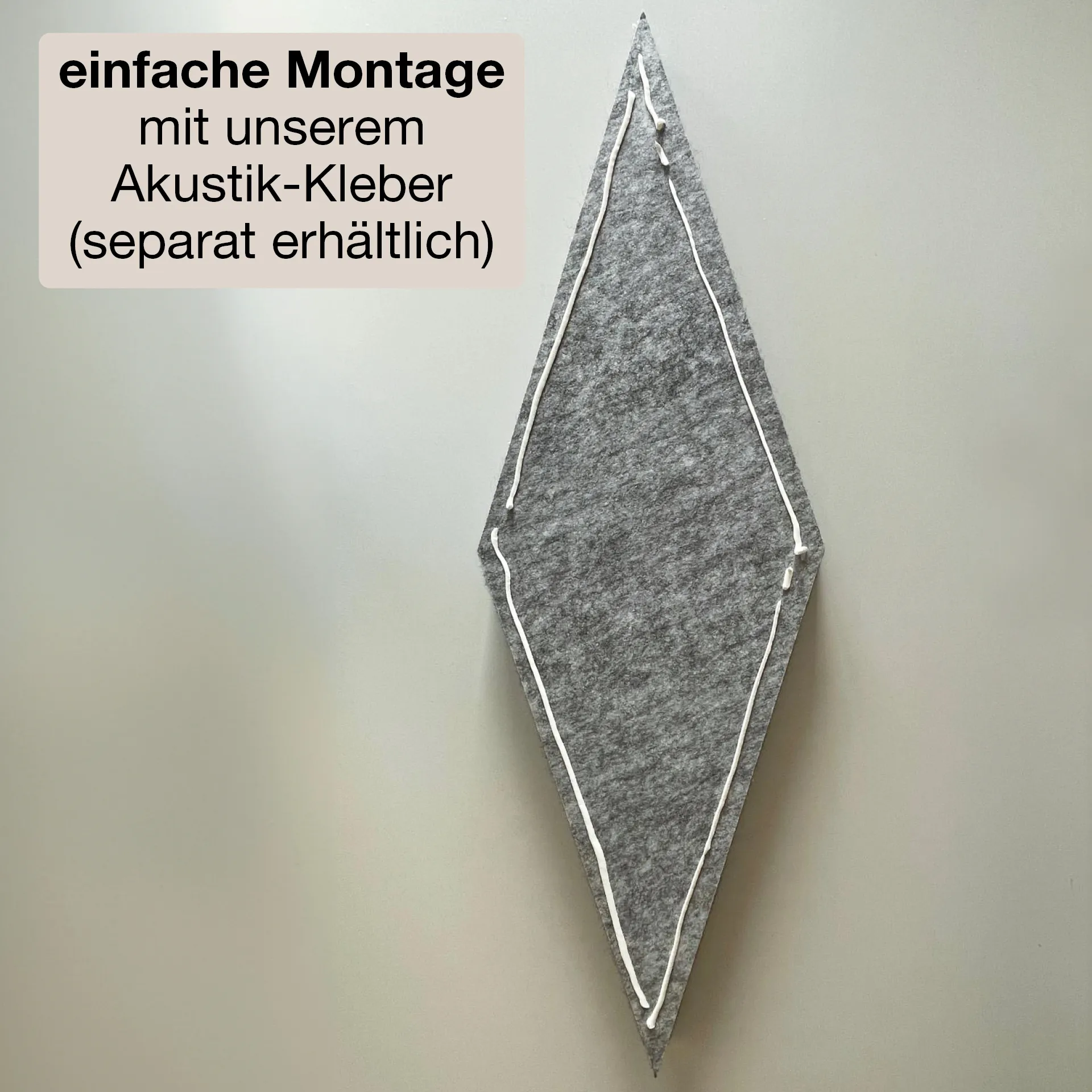 Schallabsorber Silentstar "Sonne", 123x129 cm, 40-tlg.