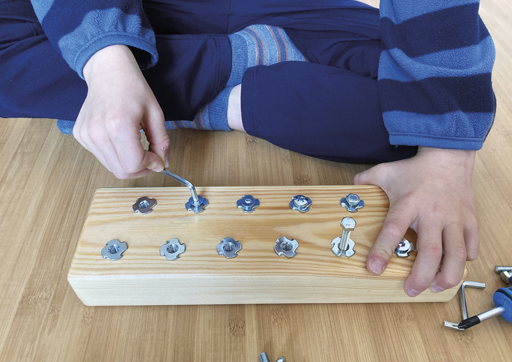 Skruvblockset "Vad passar?", 32 st.