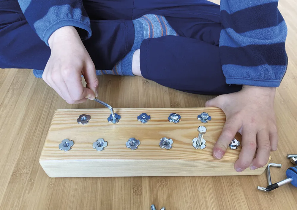 Schraubblock-Set "Was passt?", 32-tlg.