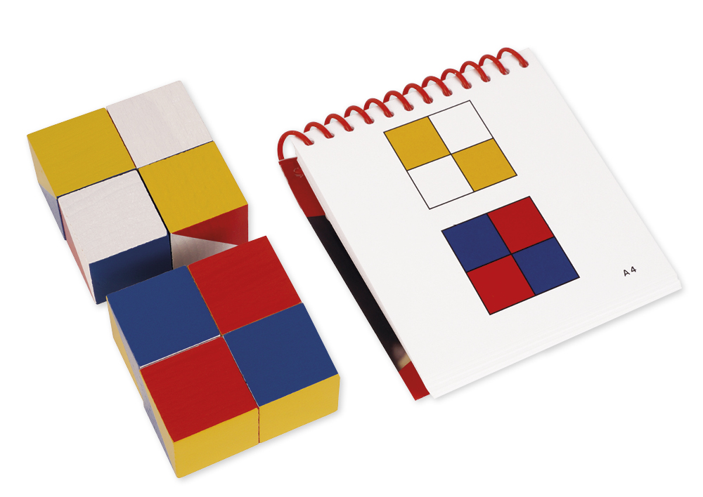 Jeu Nikitin :  N1 les cubes à motifs