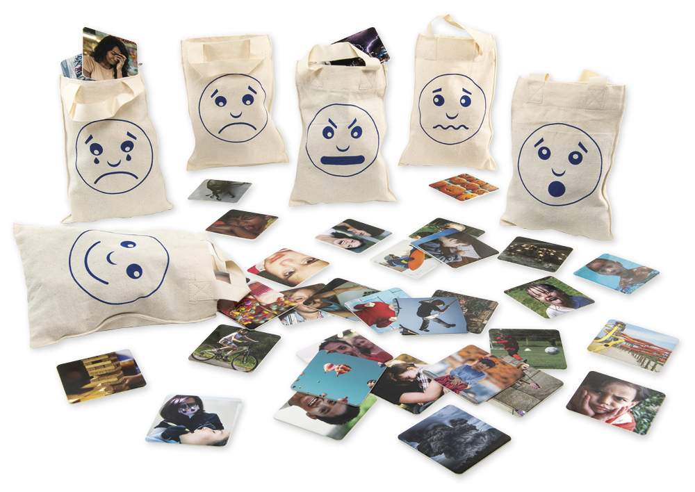 Hagemann Sortierspiel "Gefühle und Emotionen", 66-tlg.