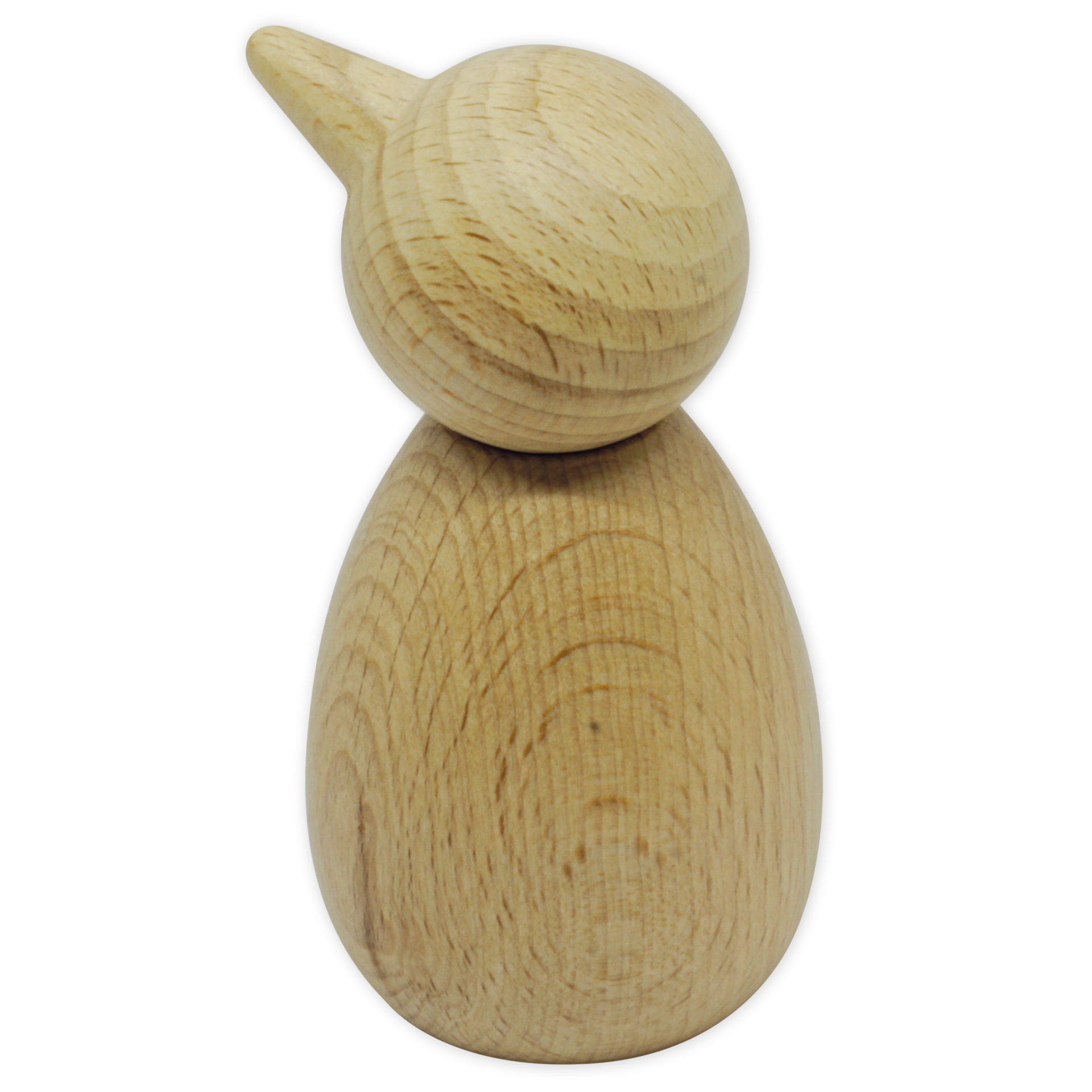 Känslomässig man gjord av trä, ca 8 cm hög