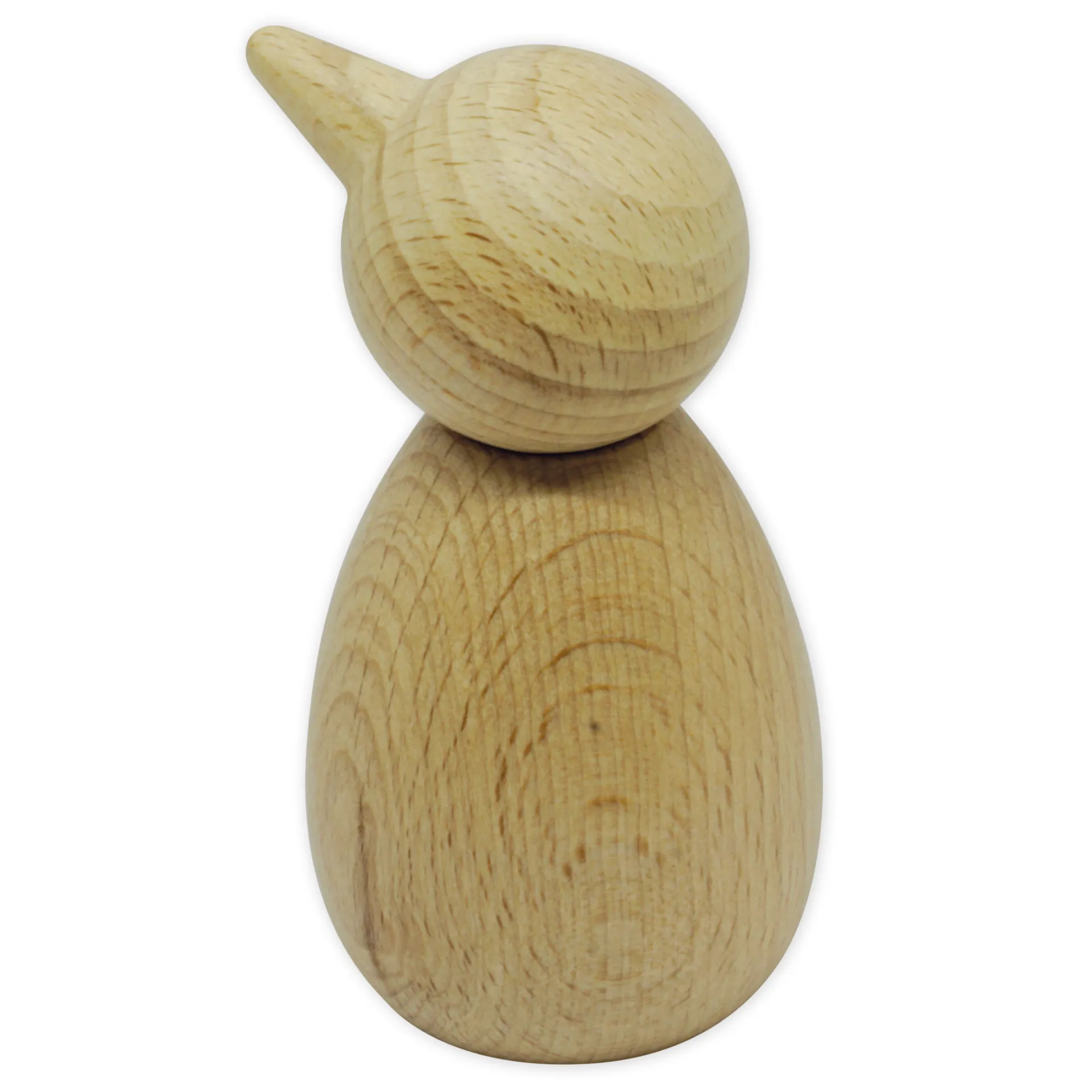 Känslomässig man gjord av trä, ca 8 cm hög