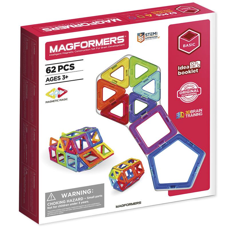 TimeTEX Magformers, 62-tlg.