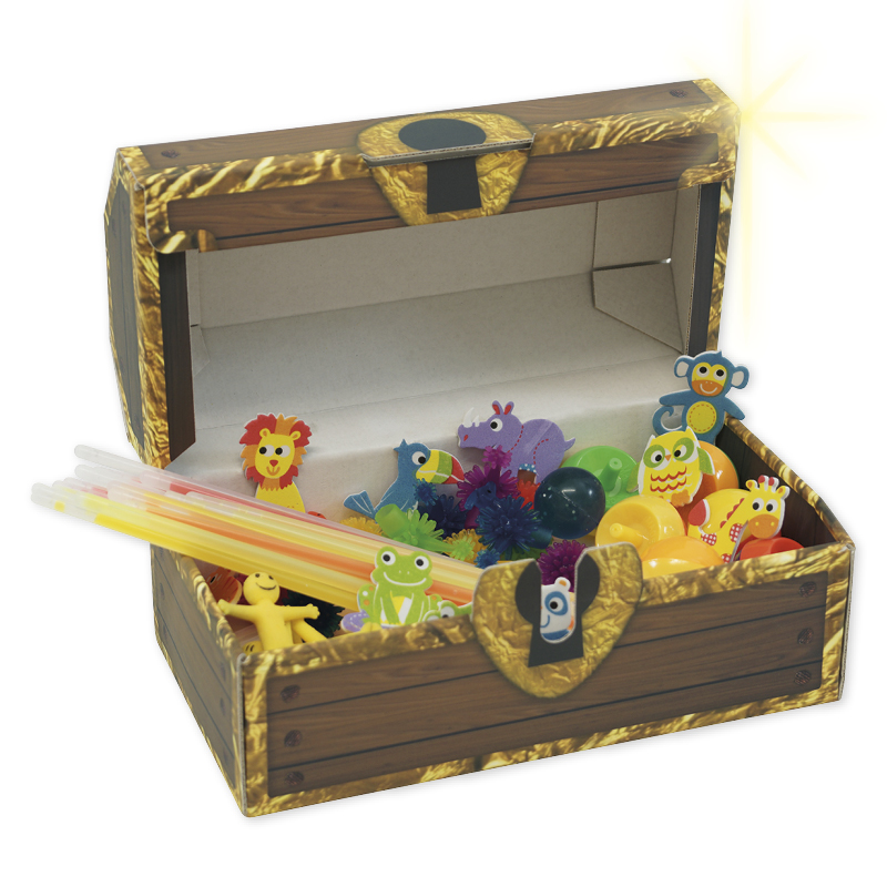 TimeTEX Geschenk-Schatztruhe, 60-tlg.