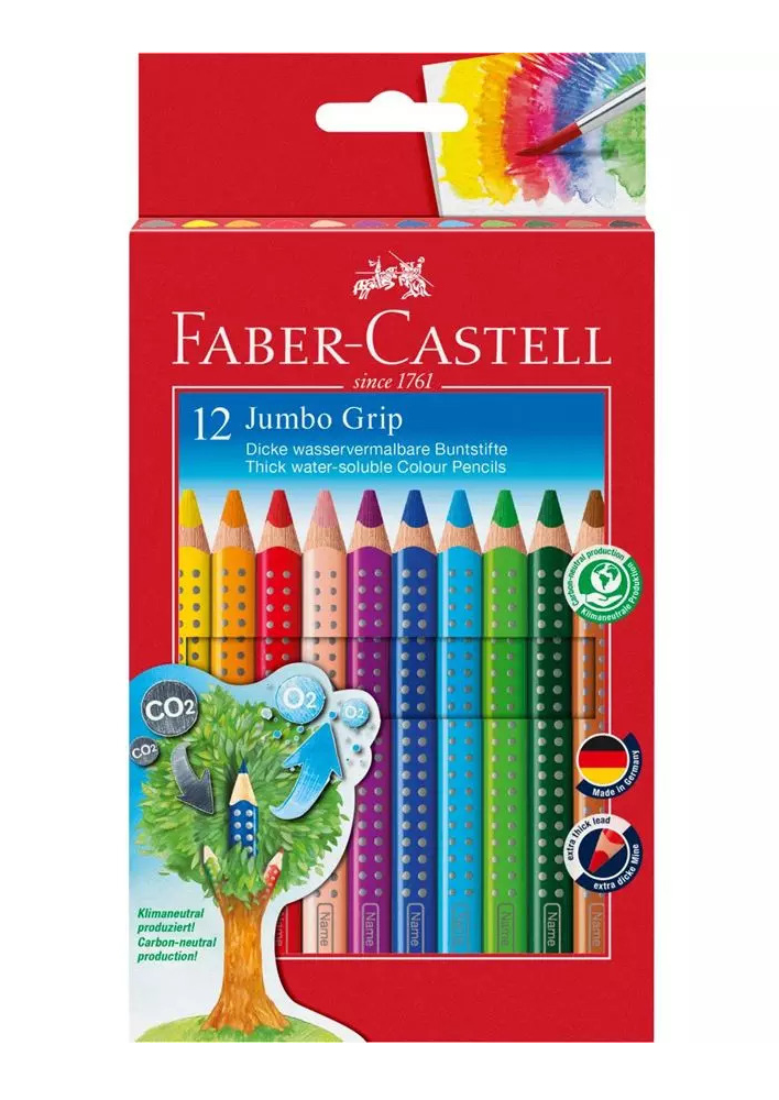 Hagemann Faber-Castell Buntstift Jumbo Grip 13-tlg.