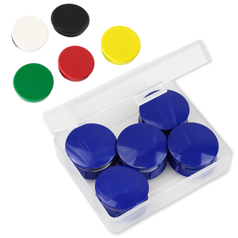 TimeTEX Haft-Magnete 32 mm ø, 10-er Box